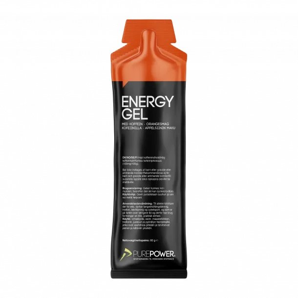 PurePower Enegy Gel Orange Caffeine 60g