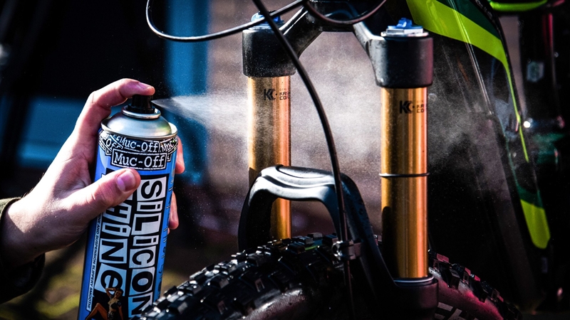 Spray Muc-off silicon shine > Bike Gourmet Bike Gourmet
